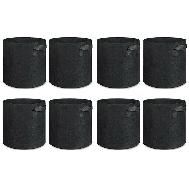 10 Pack Breathable Fabric Plant Grow Pots 2 to 20 Gallon Sizes - 20 Gallon-10PCS V528-PLANTINGBAG-50-40-10PCS-52944