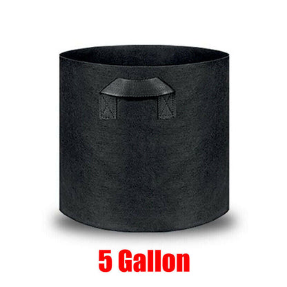 10 Pack Breathable Fabric Plant Grow Pots 2 to 20 Gallon Sizes - 20 Gallon-10PCS V528-PLANTINGBAG-50-40-10PCS-52944