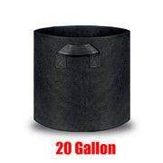 10 Pack Breathable Fabric Plant Grow Pots 2 to 20 Gallon Sizes - 20 Gallon-10PCS V528-PLANTINGBAG-50-40-10PCS-52944