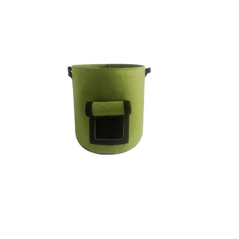 10 Gallon Potato Grow Planter Container Bag Pouch Root Plant Growing Pot Side Window - Brown V528-PLANTINGBAG-CAMEL-L-958711