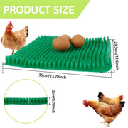 6PCS Egg Laying Box Mat Plastic Chicken Nest Grass Pad Imitation Grass Gasket V528-PLASTIC-GASKET-GREEN-6PCS-811297