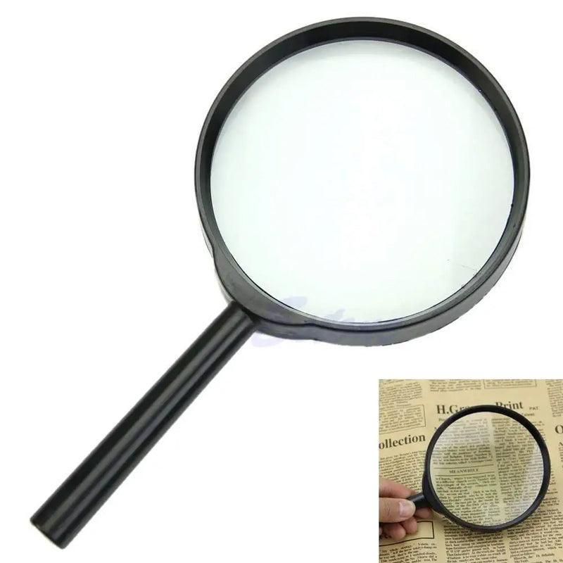 10cm Handheld Magnifying Glass Loupe for Optimal Reading Clarity V528-PLASTICMAGNIFYINGGLASS-963075