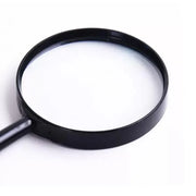 10cm Handheld Magnifying Glass Loupe for Optimal Reading Clarity V528-PLASTICMAGNIFYINGGLASS-963075