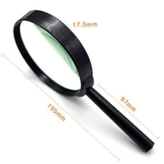 10cm Handheld Magnifying Glass Loupe for Optimal Reading Clarity V528-PLASTICMAGNIFYINGGLASS-963075