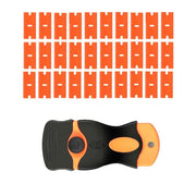 Plastic Razor Blade Scraper or Replacement Blades 10/20/30/50/100PCS Cleaning Tool - 1X Plastic Scraper V528-PLASTICSCRAPER-1PC-146751