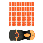 Plastic Razor Blade Scraper or Replacement Blades 10/20/30/50/100PCS Cleaning Tool - 1X Plastic Scraper V528-PLASTICSCRAPER-1PC-146751