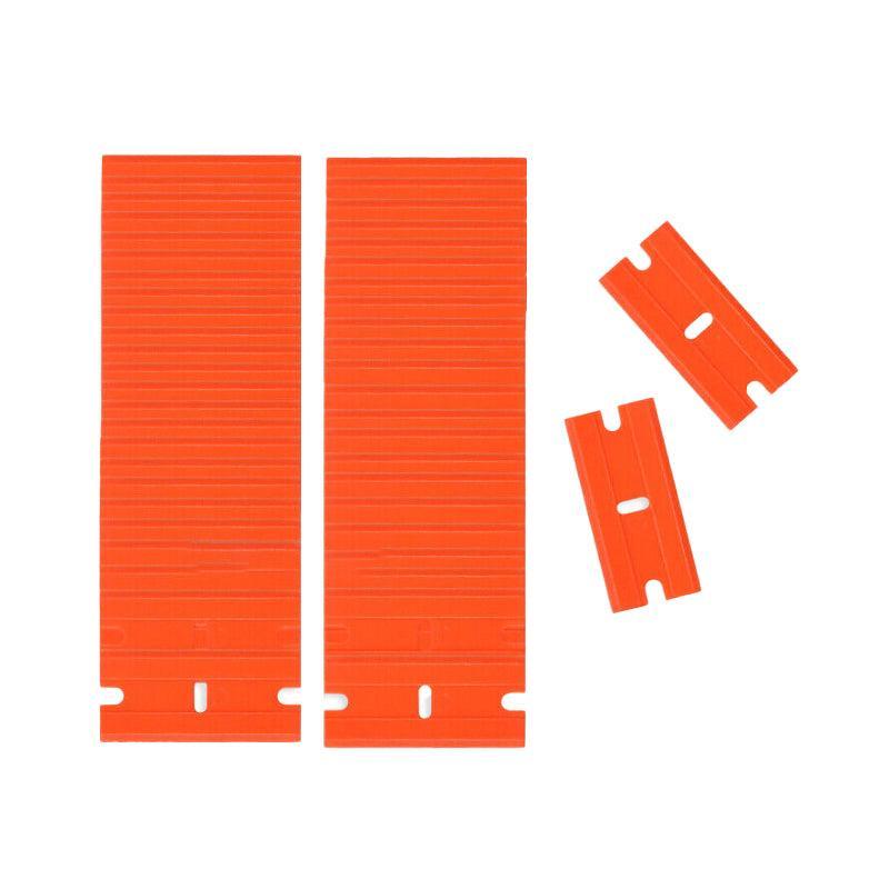 Plastic Razor Blade Scraper or Replacement Blades 10/20/30/50/100PCS Cleaning Tool - 1X Plastic Scraper V528-PLASTICSCRAPER-1PC-146751