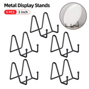 5pcs Plate Photo Frame Display Stand Mobile Phone Holder Base Pendulum Stand V528-PLATE-HOLDER-3-BLACK-5PCS-983960