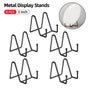 5pcs Plate Photo Frame Display Stand Mobile Phone Holder Base Pendulum Stand V528-PLATE-HOLDER-3-BLACK-5PCS-983960