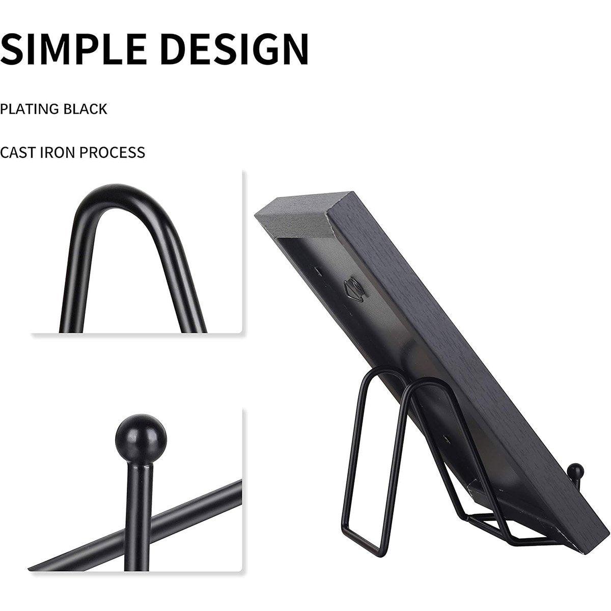 5pcs Plate Photo Frame Display Stand Mobile Phone Holder Base Pendulum Stand V528-PLATE-HOLDER-3-BLACK-5PCS-983960