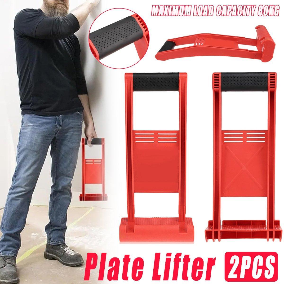 Heavy Duty Panel Carrier Drywall Sheet Lifter Board Plywood Holder Lifting Tool V528-PLATE-LIFTER-2PCS-396844
