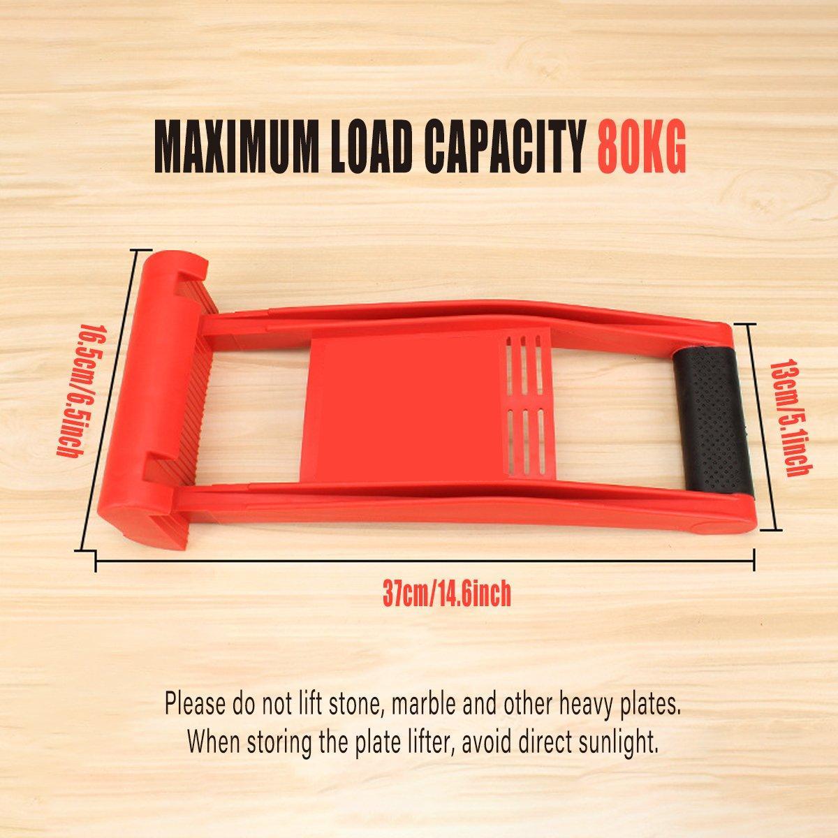 Heavy Duty Panel Carrier Drywall Sheet Lifter Board Plywood Holder Lifting Tool V528-PLATE-LIFTER-2PCS-396844
