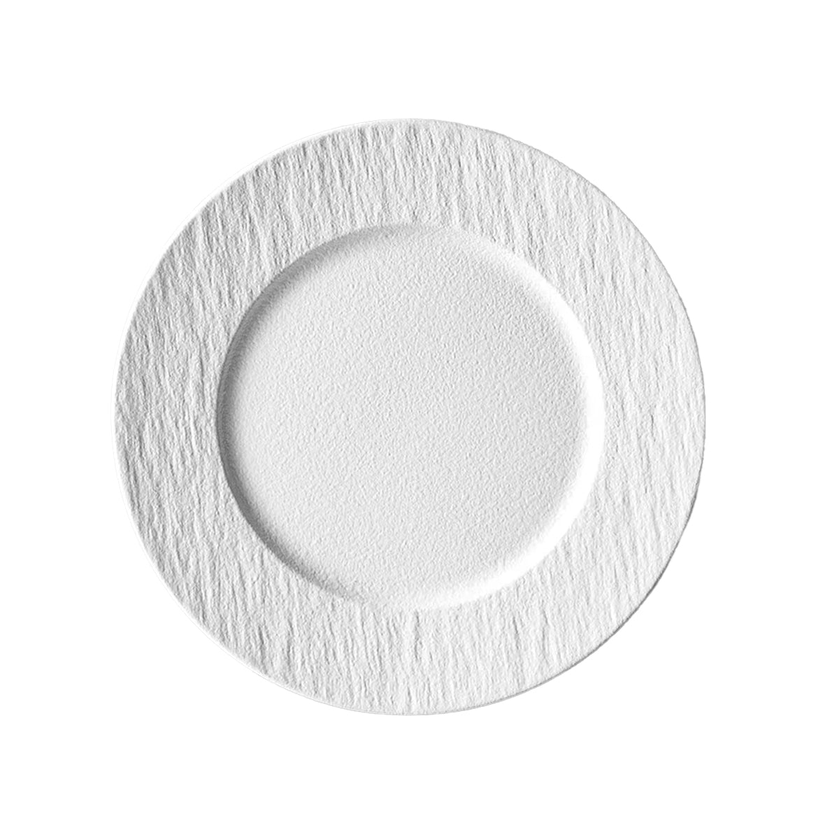 Ceramic Steak Vegetable Dessert Salad Plate Home Dinner Plate Kitchen Dining - 10.5inch V528-PLATE-WHITE-105-614486