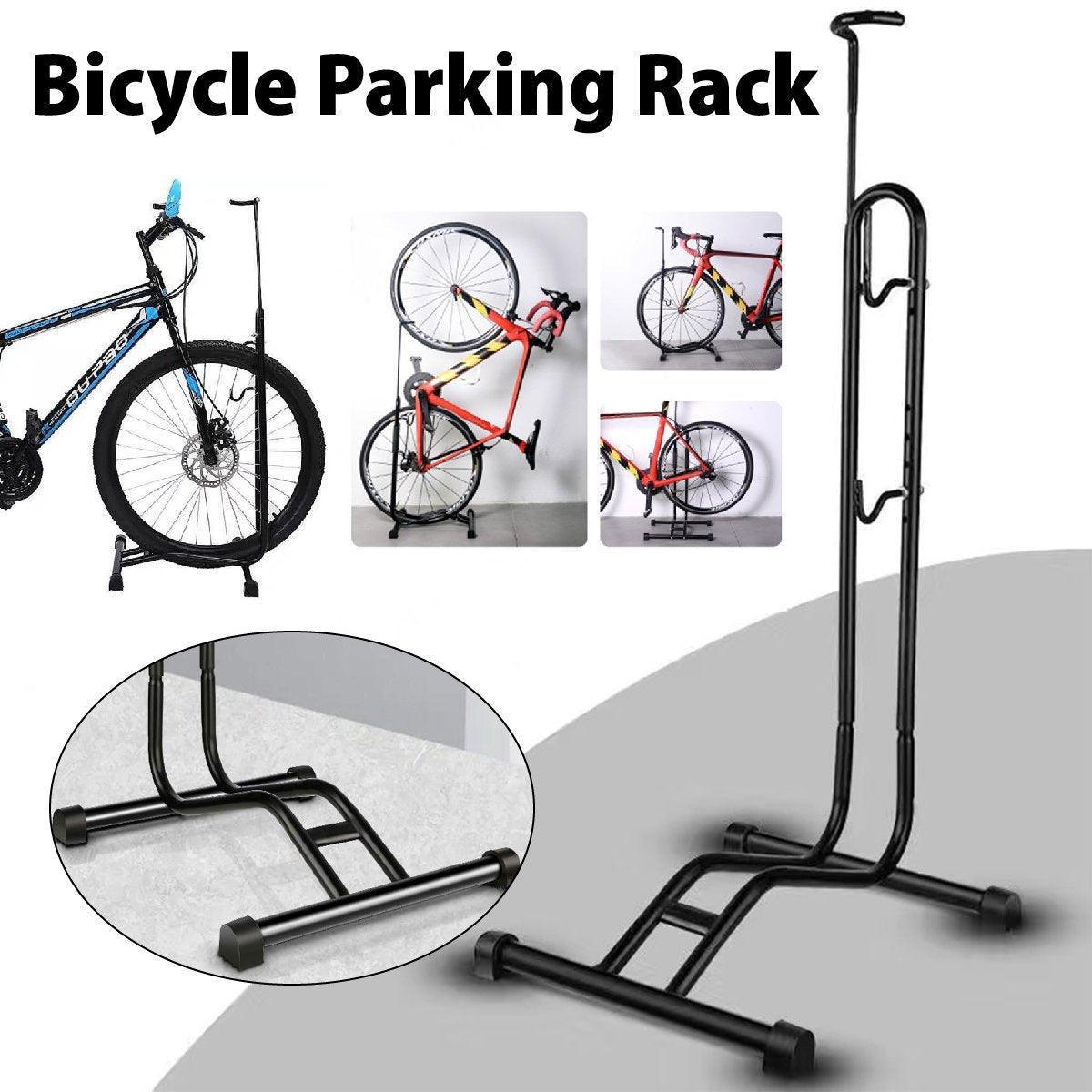 Mountain Bicycle Stand Parking Rack L Shaped Frame Bike Display Maintenance Tool V528-PLUG-IN-PARKING-RACK-751019