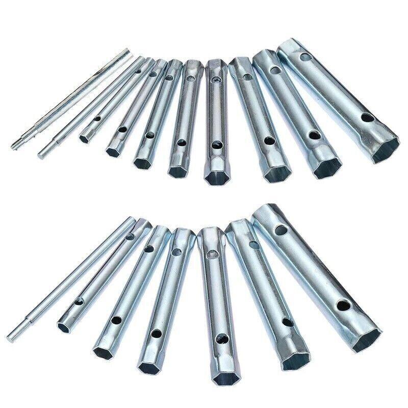 10PCS Spark Plug Wrench Set Hex Socket Spanner Tools for Bike Car and Home Use V528-PLUGPLUMBER-774084
