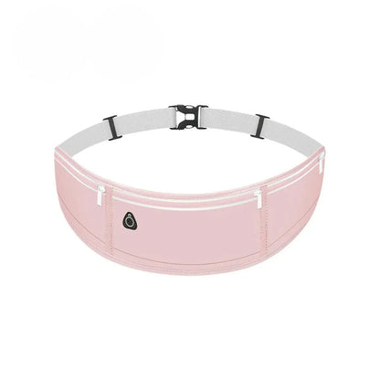 Running Waist Bag Mobile Phone Holder Fitness Sports Small Pouch Adjustable Belt - Dreamy Pink V528-POCKET-DREAMY-PINK-958664
