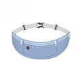 Running Waist Bag Mobile Phone Holder Fitness Sports Small Pouch Adjustable Belt - Light Blue V528-POCKET-LIGHT-BIUE-707623