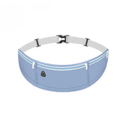 Running Waist Bag Mobile Phone Holder Fitness Sports Small Pouch Adjustable Belt - Light Blue V528-POCKET-LIGHT-BIUE-707623