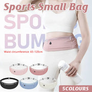 Running Waist Bag Mobile Phone Holder Fitness Sports Small Pouch Adjustable Belt - Light Blue V528-POCKET-LIGHT-BIUE-707623