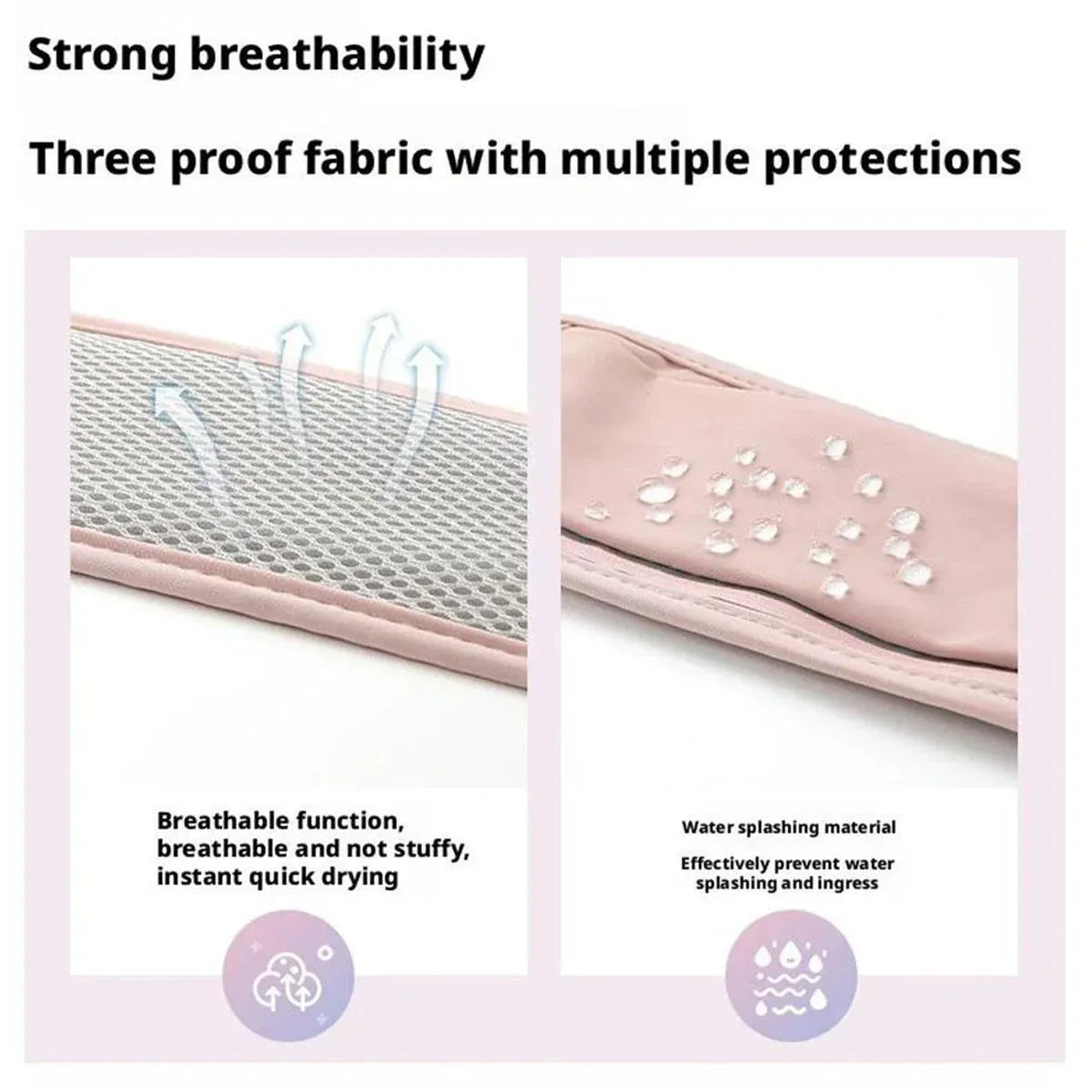 Running Waist Bag Mobile Phone Holder Fitness Sports Small Pouch Adjustable Belt - Light Blue V528-POCKET-LIGHT-BIUE-707623