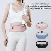 Running Waist Bag Mobile Phone Holder Fitness Sports Small Pouch Adjustable Belt - Light Blue V528-POCKET-LIGHT-BIUE-707623