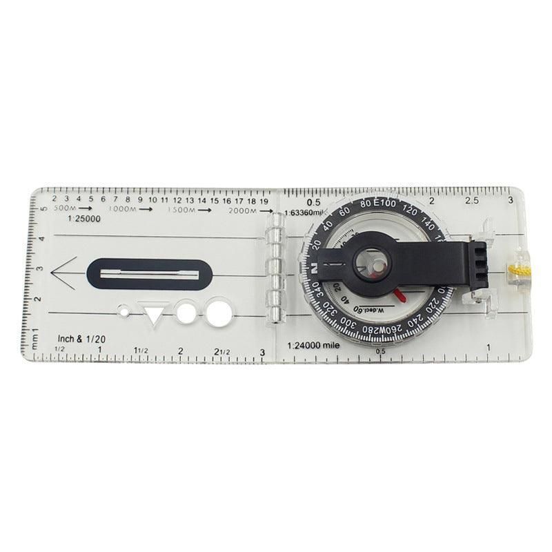 Baseplate Pocket Compass Military Orienteering Hiking Camping Maps Lensatic Army V528-POCKETCOMPASS-433450