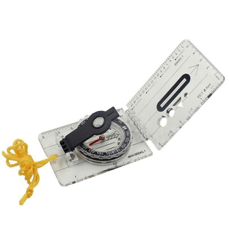 Baseplate Pocket Compass Military Orienteering Hiking Camping Maps Lensatic Army V528-POCKETCOMPASS-433450