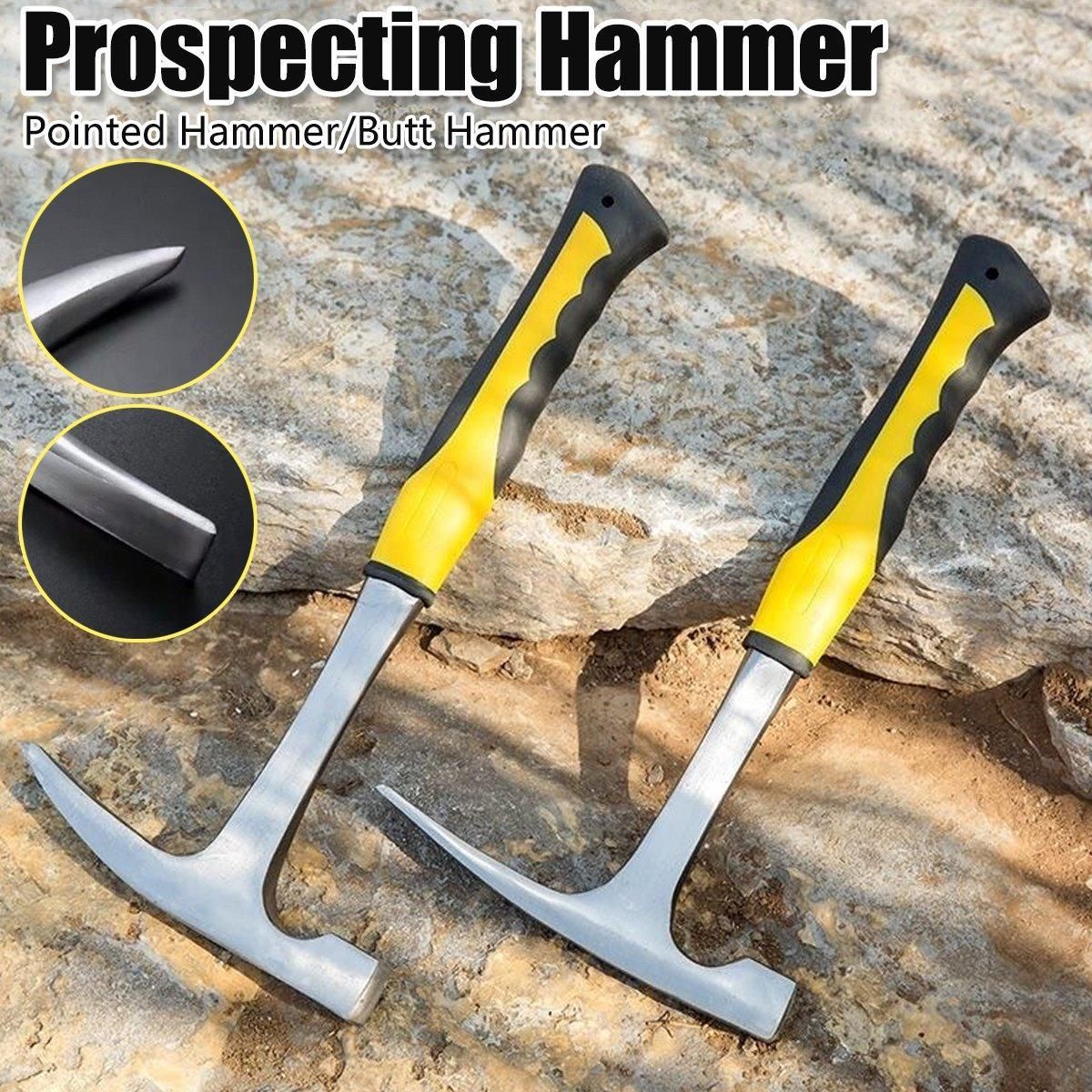 Geological Exploration Duck Bill Hammer Arrow Inspection Archaeological Tool - Pointed Hammer V528-POINTED-HAMMER-535326