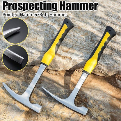 Geological Exploration Duck Bill Hammer Arrow Inspection Archaeological Tool - Pointed Hammer V528-POINTED-HAMMER-535326
