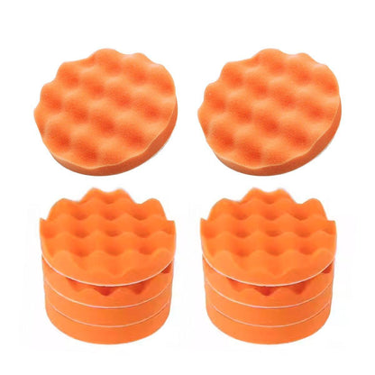 10x 150mm Sponge Polishing Pads 6Inch Waxing Buffing Set for Car Polisher Buffer V528-POLISHED-COTTON-10PCS-6IN-610836