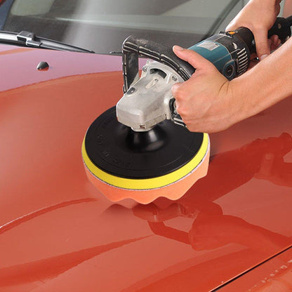 10x 150mm Sponge Polishing Pads 6Inch Waxing Buffing Set for Car Polisher Buffer V528-POLISHED-COTTON-10PCS-6IN-610836