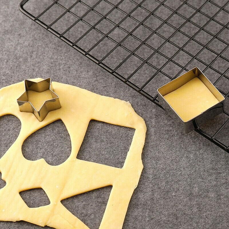 30X Polymer Clay Cutter Stainless Steel Geometry Pottery Tool Cutting Mould Diy V528-POLYMERCLAYCUTTER-787753