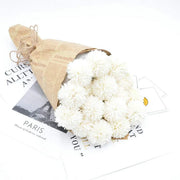 12pcs Artificial Dandelion Fake Flower Simulation Arrangement Desktop Decoration - Pink V528-POMPON-DARK-PINK-12PCS-629239