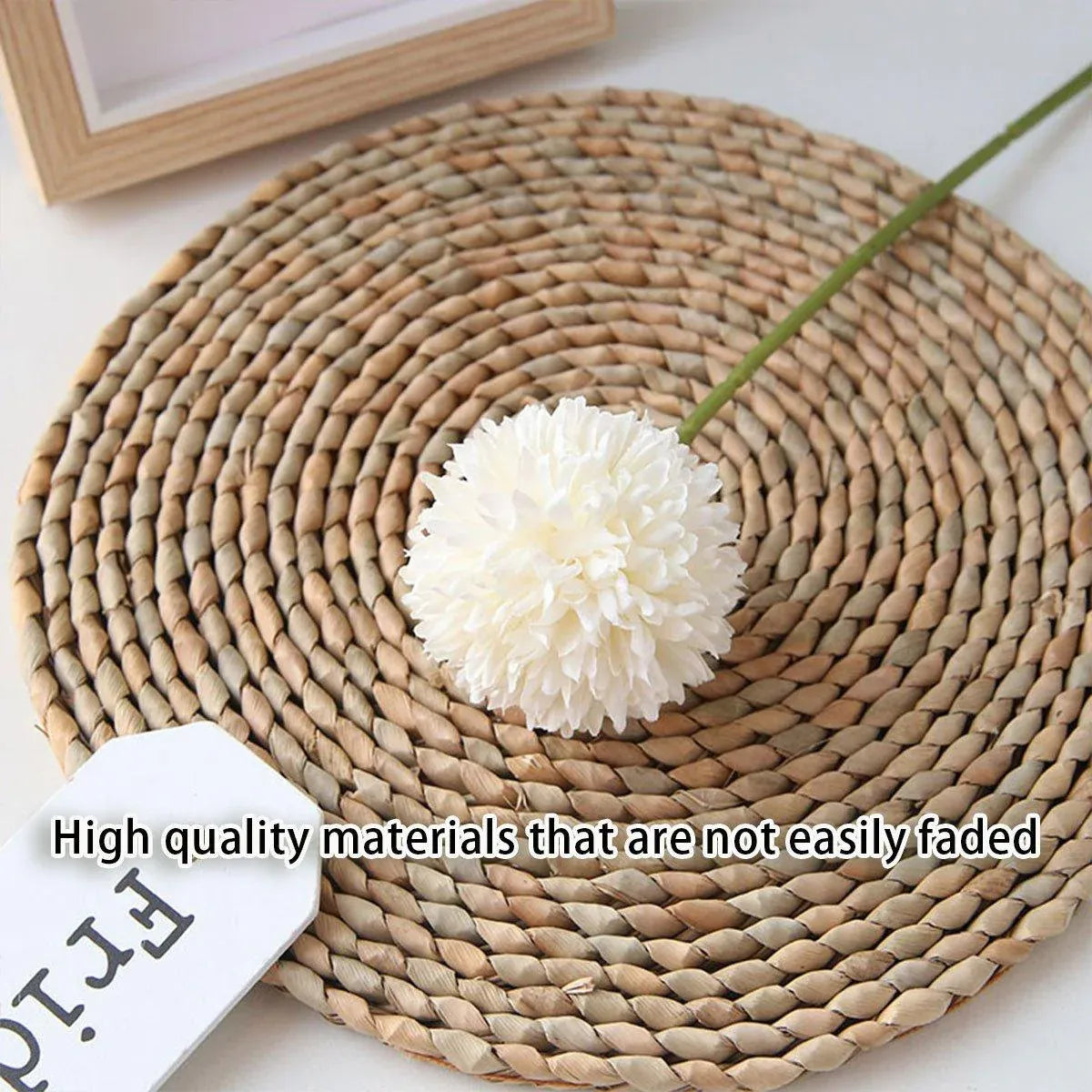 12pcs Artificial Dandelion Fake Flower Simulation Arrangement Desktop Decoration - Purple V528-POMPON-PURPLE-12PCS-905004