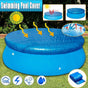 Round Swimming Pool Cover Lot For Garden Outdoor Paddling Family Pools - 183cm V528-POOLCOVER-BLUE-183-91217