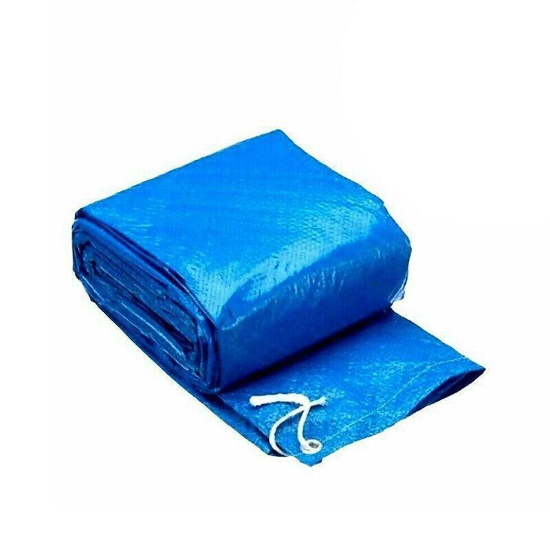 Round Swimming Pool Cover Lot For Garden Outdoor Paddling Family Pools - 366cm V528-POOLCOVER-BLUE-366-85408