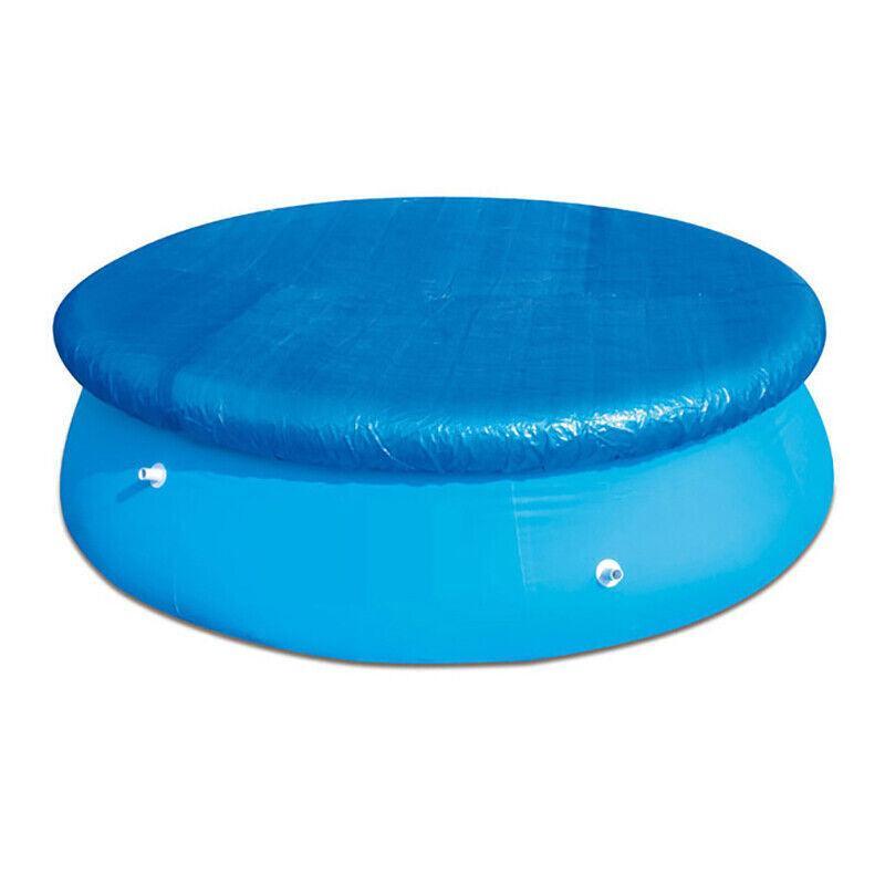 Round Swimming Pool Cover Lot For Garden Outdoor Paddling Family Pools - 366cm V528-POOLCOVER-BLUE-366-85408