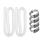 2 x Genuine Intex Hose Pipe for Above Ground Swimming Pool Pump Filter 32mm V528-POOLWATERPIPE-2PCS-187264