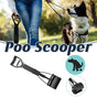Long Handle Pet Pooper Scooper with Clamping Jaw for Dog Waste Pickup Outdoor Use V528-POOSCOOPER