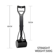 Long Handle Pet Pooper Scooper with Clamping Jaw for Dog Waste Pickup Outdoor Use V528-POOSCOOPER