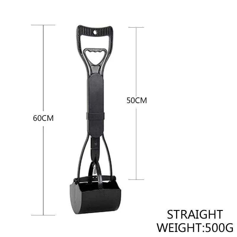 Long Handle Pet Pooper Scooper with Clamping Jaw for Dog Waste Pickup Outdoor Use V528-POOSCOOPER