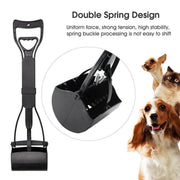 Long Handle Pet Pooper Scooper with Clamping Jaw for Dog Waste Pickup Outdoor Use V528-POOSCOOPER
