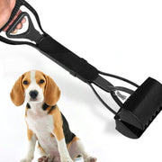 Long Handle Pet Pooper Scooper with Clamping Jaw for Dog Waste Pickup Outdoor Use V528-POOSCOOPER