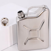 146ml Portable Outdoor Camping Oil Can Thick Stainless Steel Fuel Bottle Flask V528-PORTABLE-WINE-POT-388836