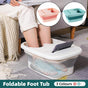 Foldable Foot Tub Portable Large Capacity Foot Basin for Home Bathroom Spa and Travel - Green V528-POT-GREEN-973976