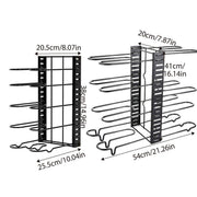 Multi-Layer Vertical Pot Lid Storage Rack Folding Kitchen Countertop Organizer - 8th-Floor V528-POT-HOLDER-8TH-FLOOR-593118