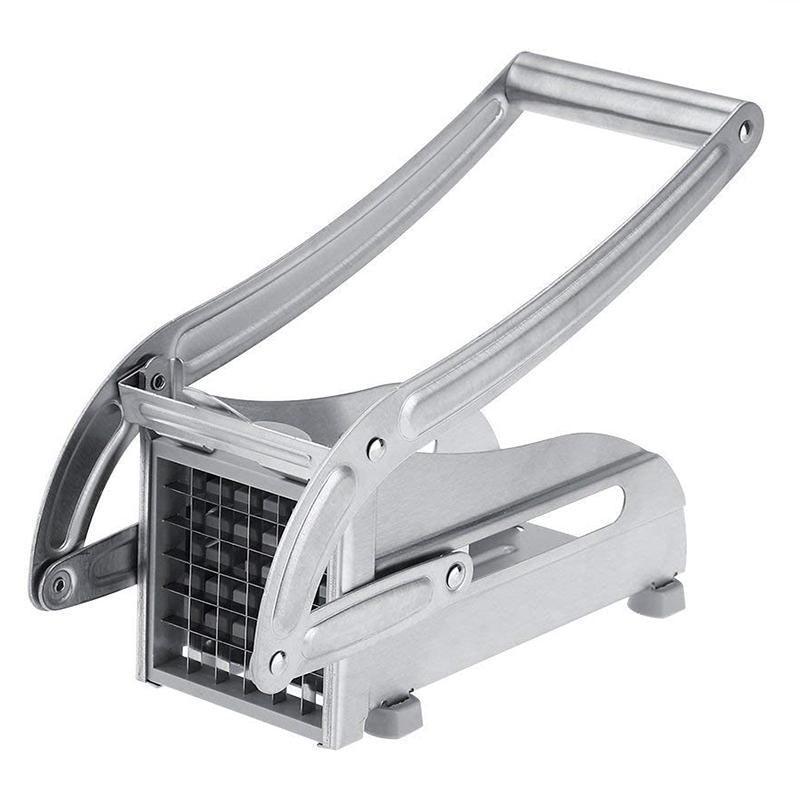 Chip Potato Chipper Maker French Fries Dicer Slicer Chopper Cutter and 2 Blades V528-POTATOCUTTER-484475