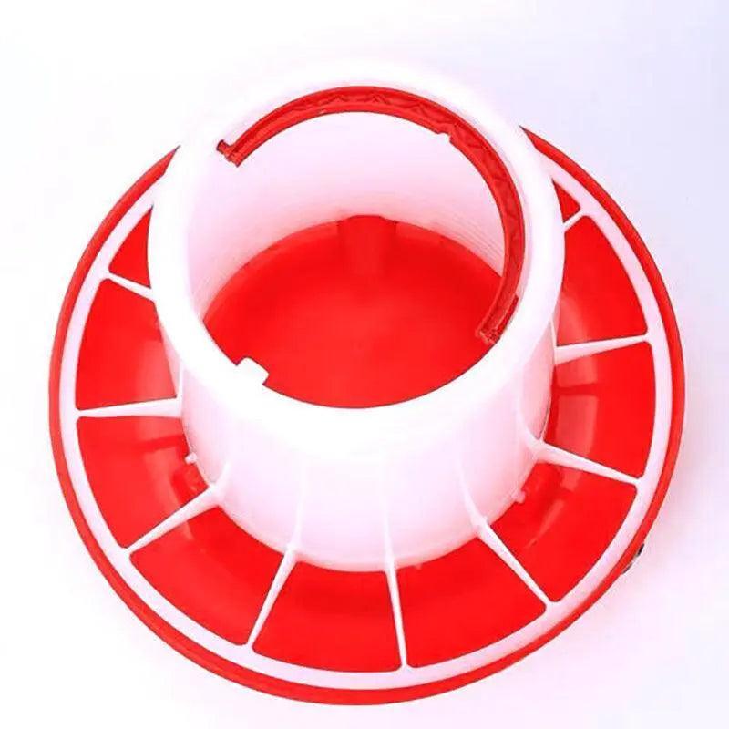 Durable Poultry Feeder and Waterer for Chicken and Chook Farming Use - Feeder V528-POULTRYWATERER-FEEDER-14134