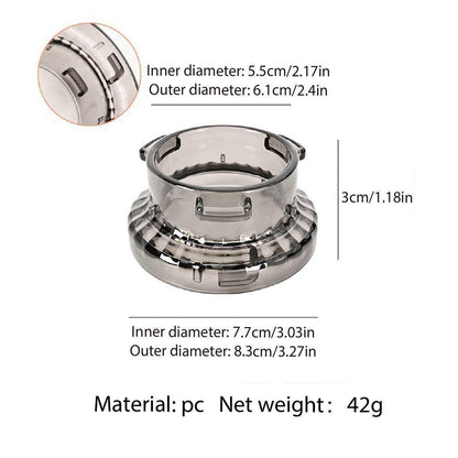 Coffee Machine Powder Catch Ring Espresso Dosing Funnel Barista Grounds Tool V528-POWDER-COUPLING-RING-234598