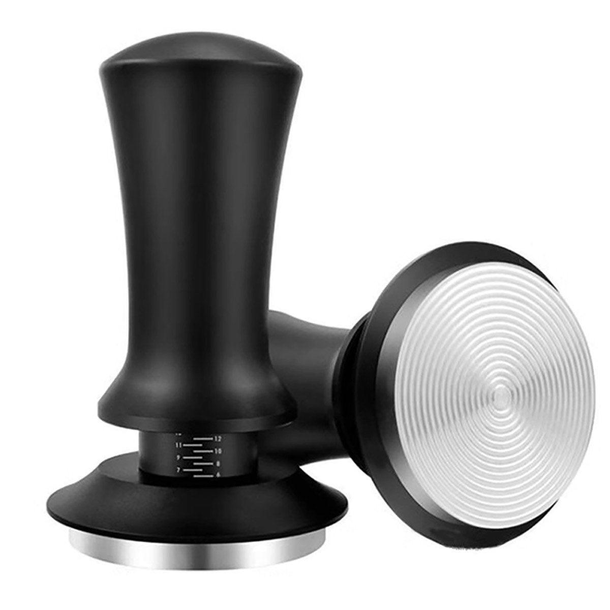 Adjustable Coffee Tamper with Scale Constant Pressure Espresso Powder Press Tool - Black-51mm V528-POWDER-PRESS-BLACK--51-262001